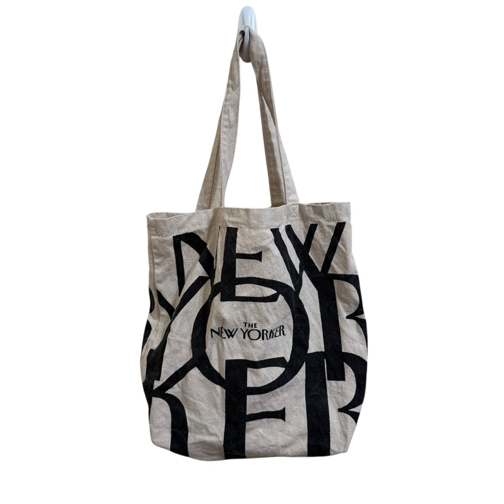 The New Yorker canvas tote bag - Picture 2 of 3